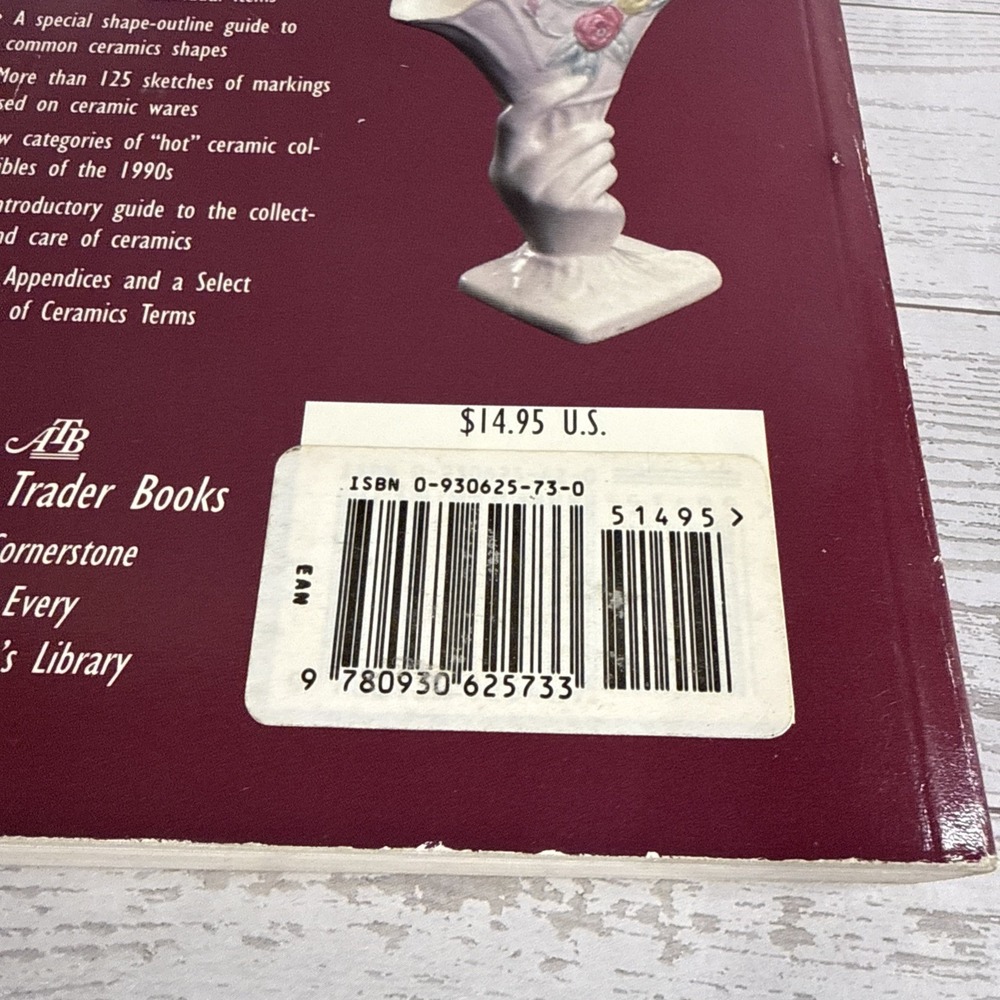 Pottery & Porcelain Ceramics Price Guide by Kyle Husfloen Paperback 2nd Edition - Picture 9 of 9